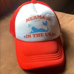 Mermaid baseball cap